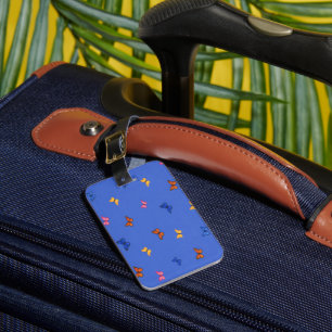 Colourful Butterflies  Luggage Tag