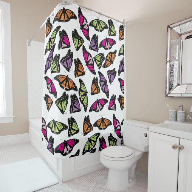 Colourful Butterflies Pattern (In Situ)
