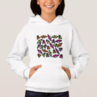 Colourful Butterflies Pattern