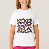 Colourful Butterflies Pattern
