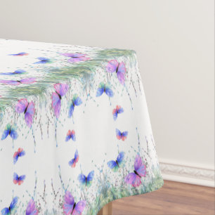 Colourful Butterflies Tablecloth