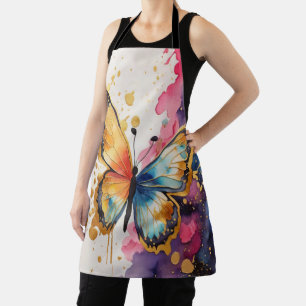 Colourful Butterfly Apron
