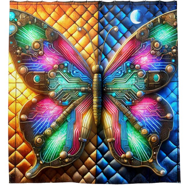Colourful Butterfly Art (Front)