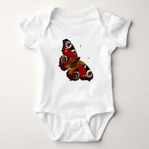 Colourful Butterfly Baby Bodysuit