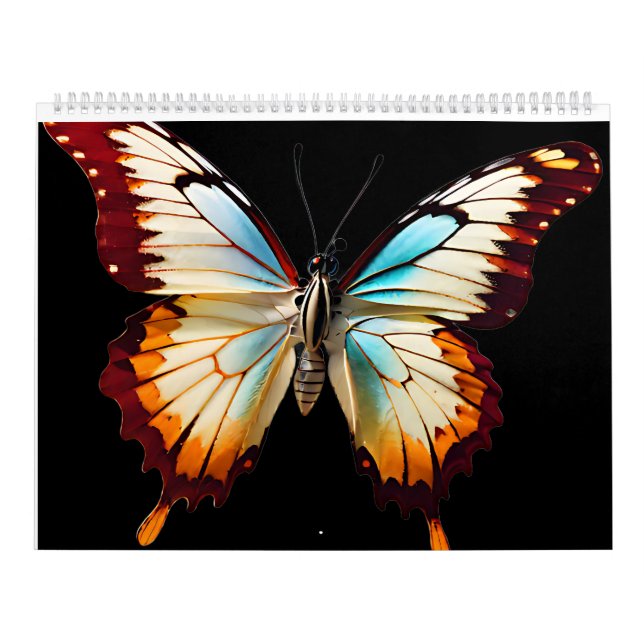 Colourful Butterfly Calendar (Cover)