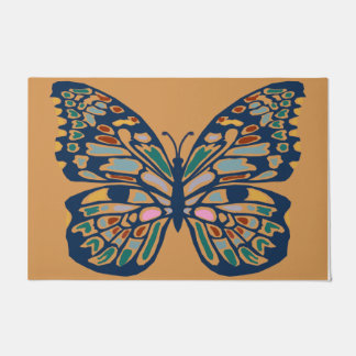Colourful Butterfly Doormat, Beautiful Butterfly  Doormat