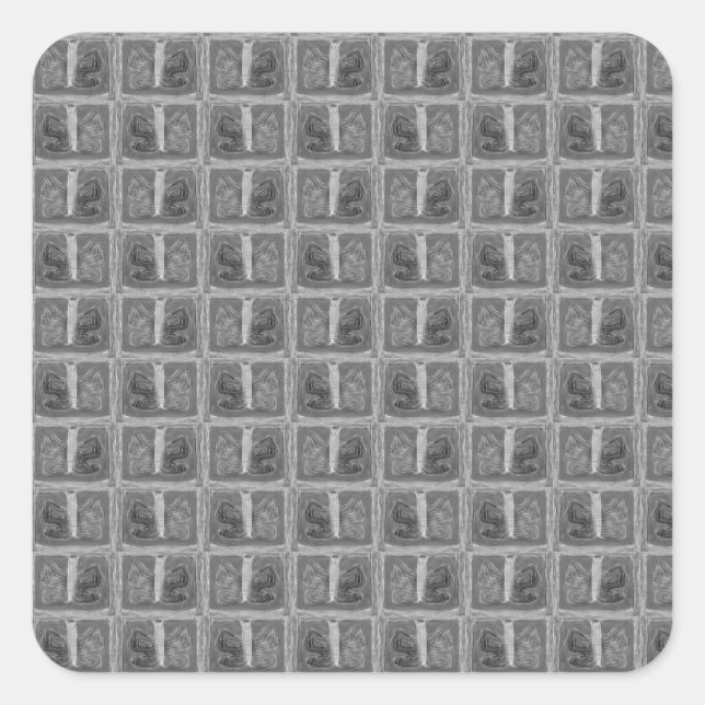 Colourful Butterfly | Filter | Basic | Square Sticker (Front)