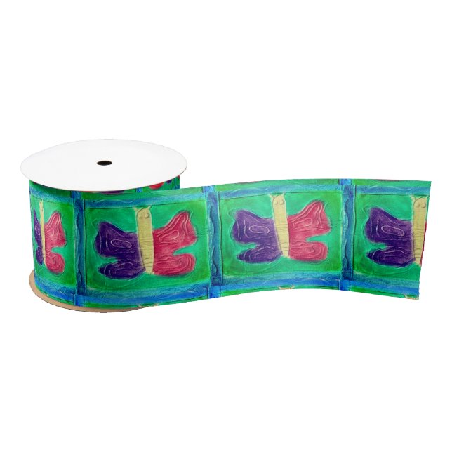  Colourful Butterfly | Filters | Basic |  Satin Ribbon (Spool)