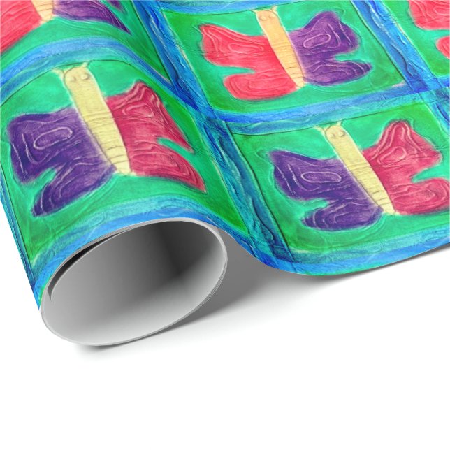  Colourful Butterfly | Filters | Basic | Wrapping Paper (Roll Corner)