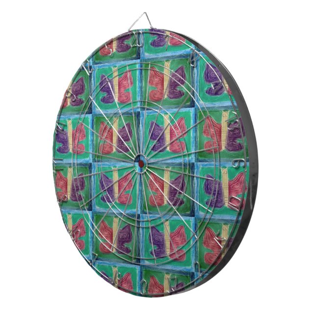 Colourful Butterfly | Filters | Half Drop | Dartboard (Front Right)