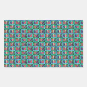 Colourful Butterfly Filters Half Drop Sticker