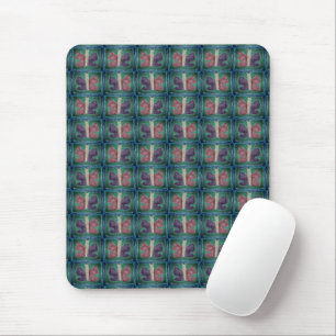 Colourful Butterfly Fog Filter Basic Mouse Pad