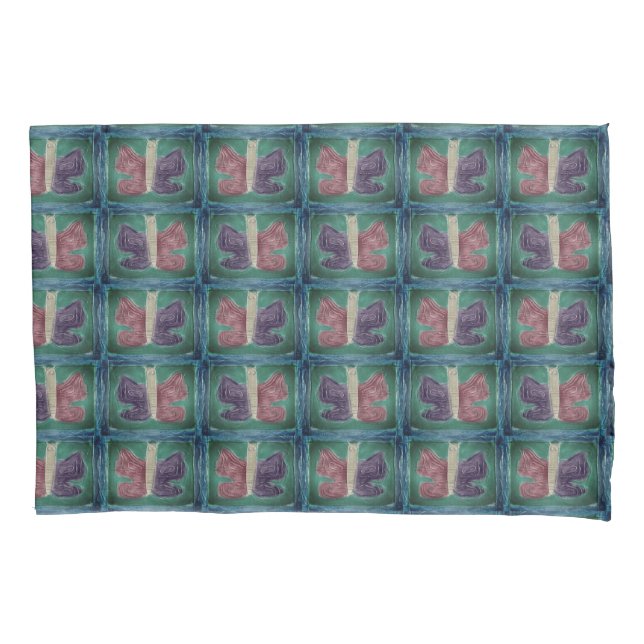 Colourful Butterfly | Fog Filter | Basic | Pillowcase (Front)
