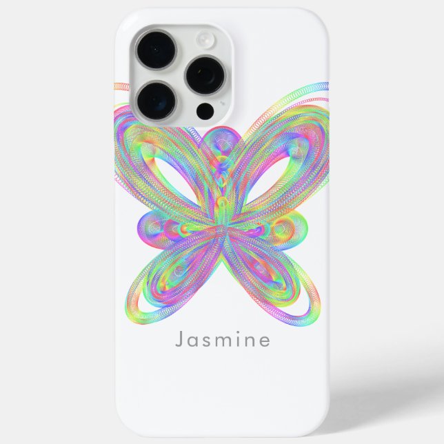 Colourful butterfly geometric figure Case-Mate iPhone case (Back)