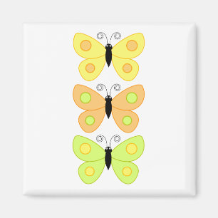 Colourful Butterfly Magnet