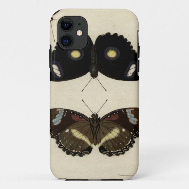Colourful Butterfly Medley on Cream Background Case-Mate iPhone Case (Back)