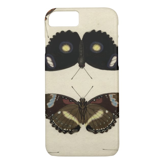 Colourful Butterfly Medley on Cream Background Case-Mate iPhone Case (Back)
