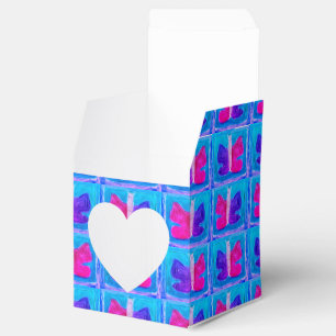Colourful Butterfly Miami Filter Basic Gift Favor Box