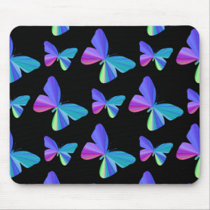 Colourful Butterfly Mouse Pad