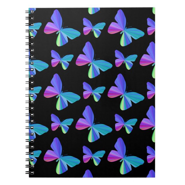 Colourful Butterfly Notebook (Front)