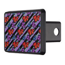 Colourful Butterfly Striped Rainbow Pattern