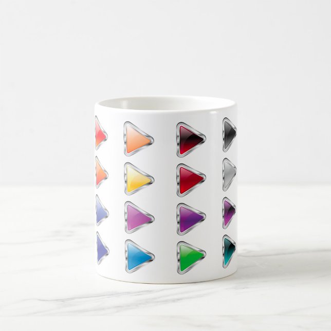 Colourful Button Icons Coffee Mug (Creator Uploaded)