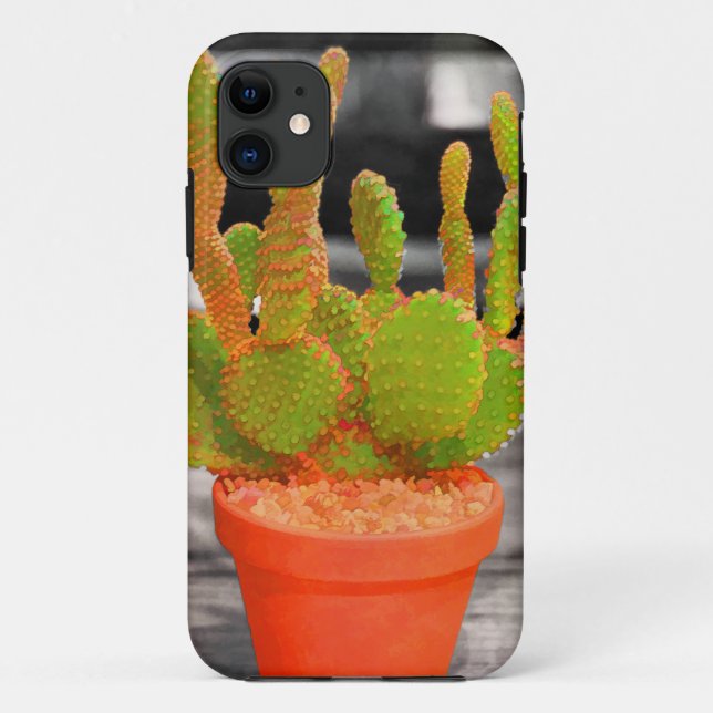 Colourful Cactus Case-Mate iPhone Case (Back)