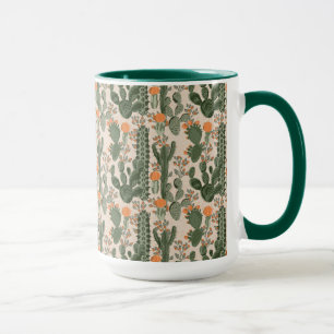 Colourful Cactus Pattern Mug