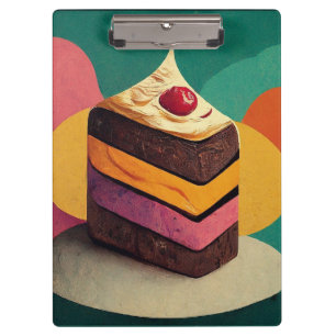 Colourful Cake-Designed Clipboard