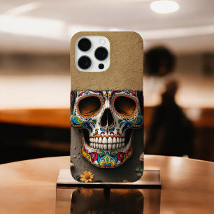 Colourful Calavera - Sugar Skull iPhone 16 Pro Max Case