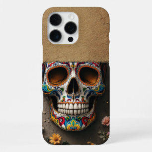 Colourful Calavera - Sugar Skull iPhone 16 Pro Max Case
