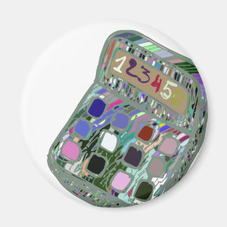 colourful calculator2 magnet