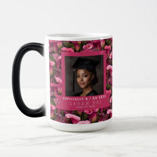 Colourful Calla Lilies Floral Commencement Magic Mug