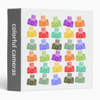 Colourful Cameras (1.5in) Binder