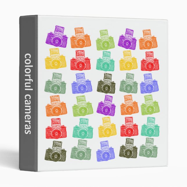 Colourful Cameras Binder (Front/Spine)