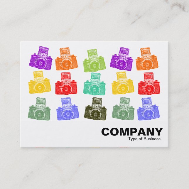Colourful Cameras Business Card (Front)