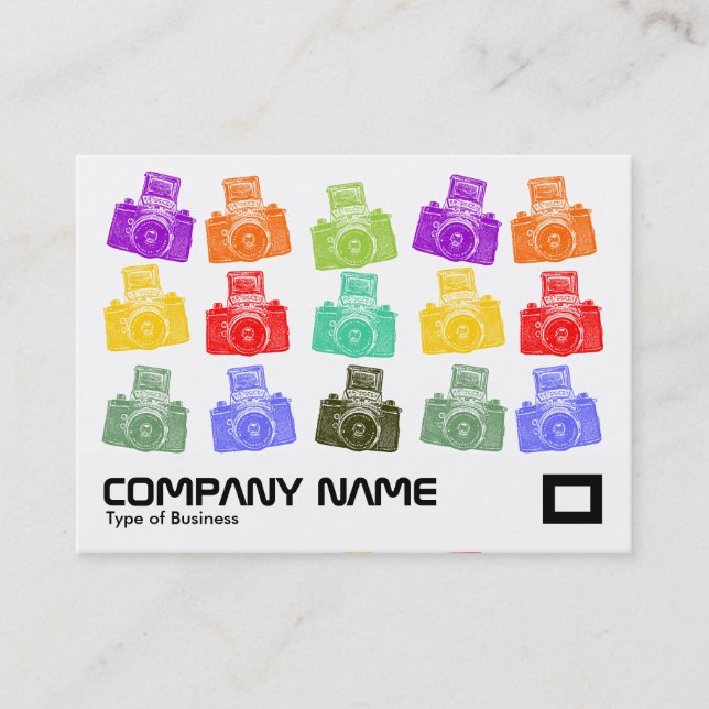 Colourful Cameras Business Card (Front)