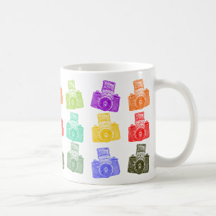 Colourful Cameras Coffee Mug