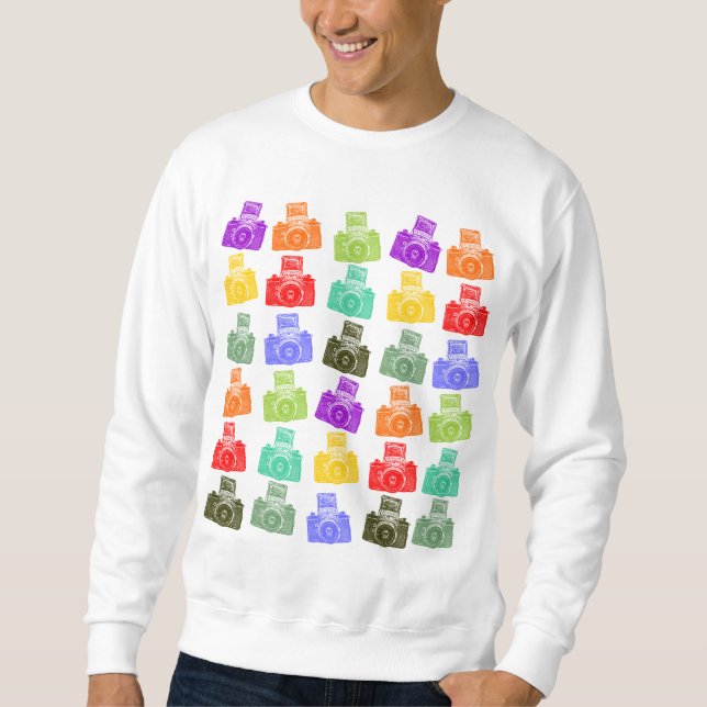 Colourful Cameras Sweatshirt (Front)