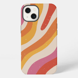 colourful camo design print iPhone 13 case