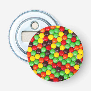 Colourful candies bottle opener