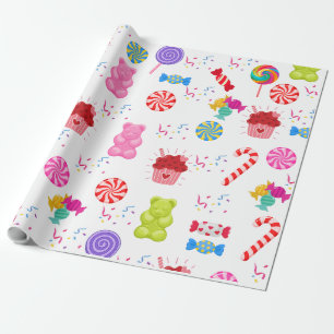 Colourful Candies Wrapping Paper
