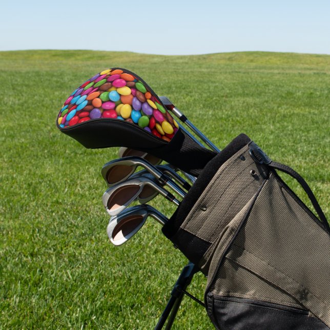 Colourful Candy, Candy Buttons, Sweets, Food Golf Head Cover (In Situ)