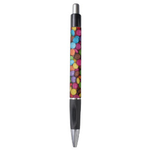 Colourful Candy, Candy Buttons, Sweets, Food Pen