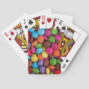 Colourful Candy, Candy Buttons, Sweets, Food Playing Cards