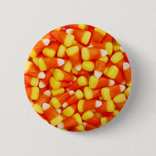 Colourful Candy Corn 2 Inch Round Button