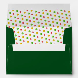 Colourful Candy Green Envelope