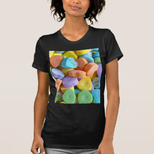 Colourful Candy Hearts T-Shirt