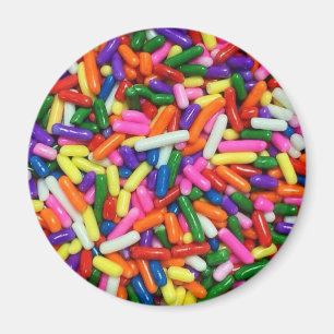 Colourful Candy Sprinkles Magnet