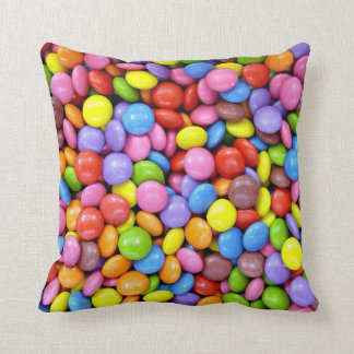 Colourful Candy Throw Pillow